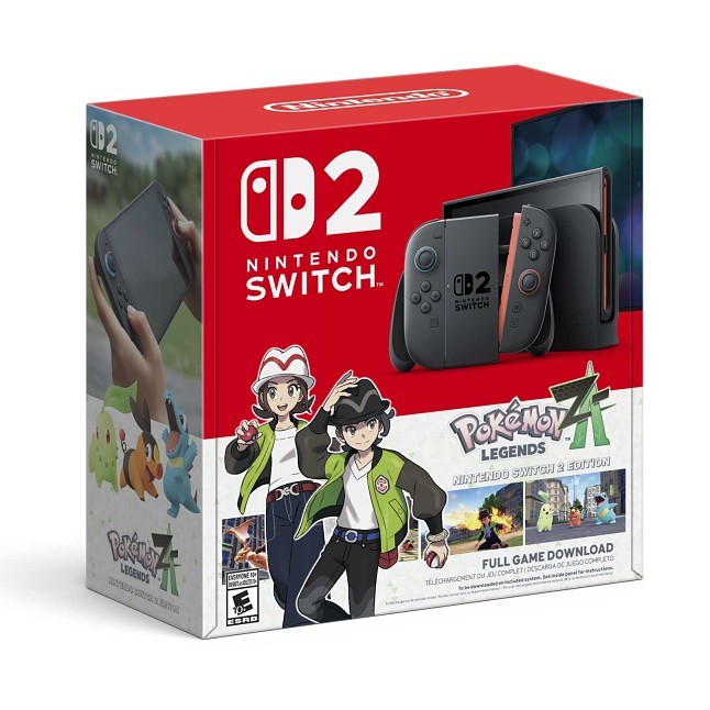 Nintendo Switch 2 + Pokémon Legends: Z-A – Nintendo Switch 2 Edition Bundle