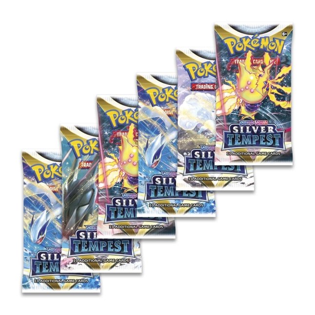 Pokémon TCG: Sword & Shield-Silver Tempest Booster Bundle (6 Packs)