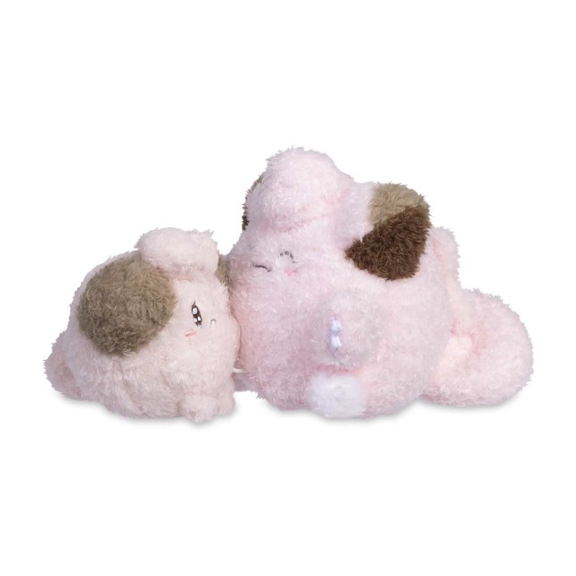 Cleffa & Clefairy Pokémon Sweet Support Plush - 9 In.