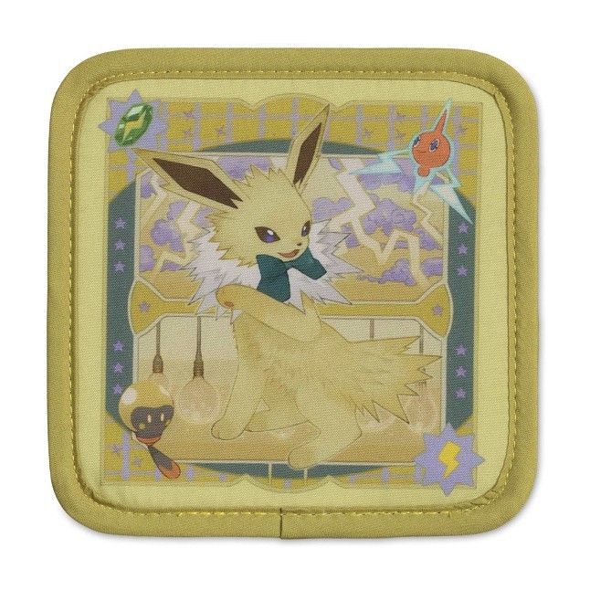 Eevee Collection: Jolteon Fabric Coaster