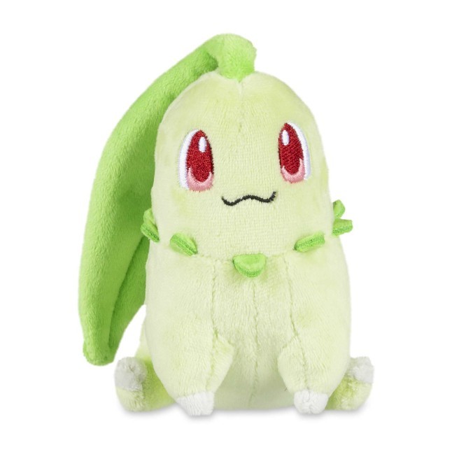 Chikorita Sitting Cuties Plush - 5 ¼ In.