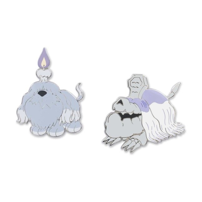 Greavard & Houndstone Pokémon Pins (2-Pack)