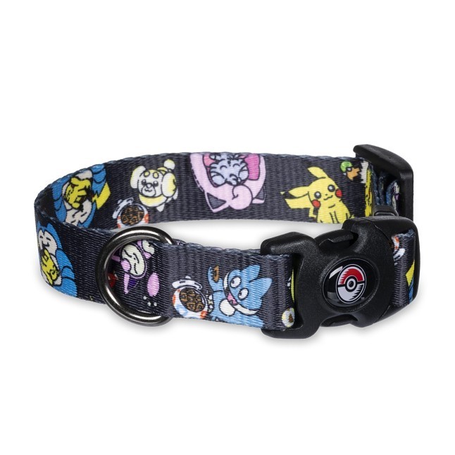 Pokémon Playful Partners Black Dog Collar